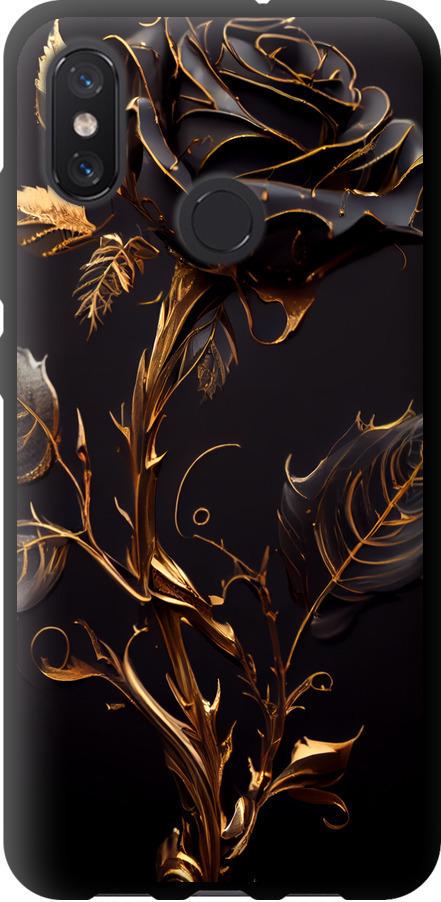 Чехол на Xiaomi Mi8 Роза 3 (5552b-1499-42517)