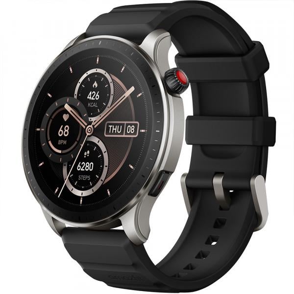 Часы смарт Amazfit GTR 4 Superspeed Black - фото 8