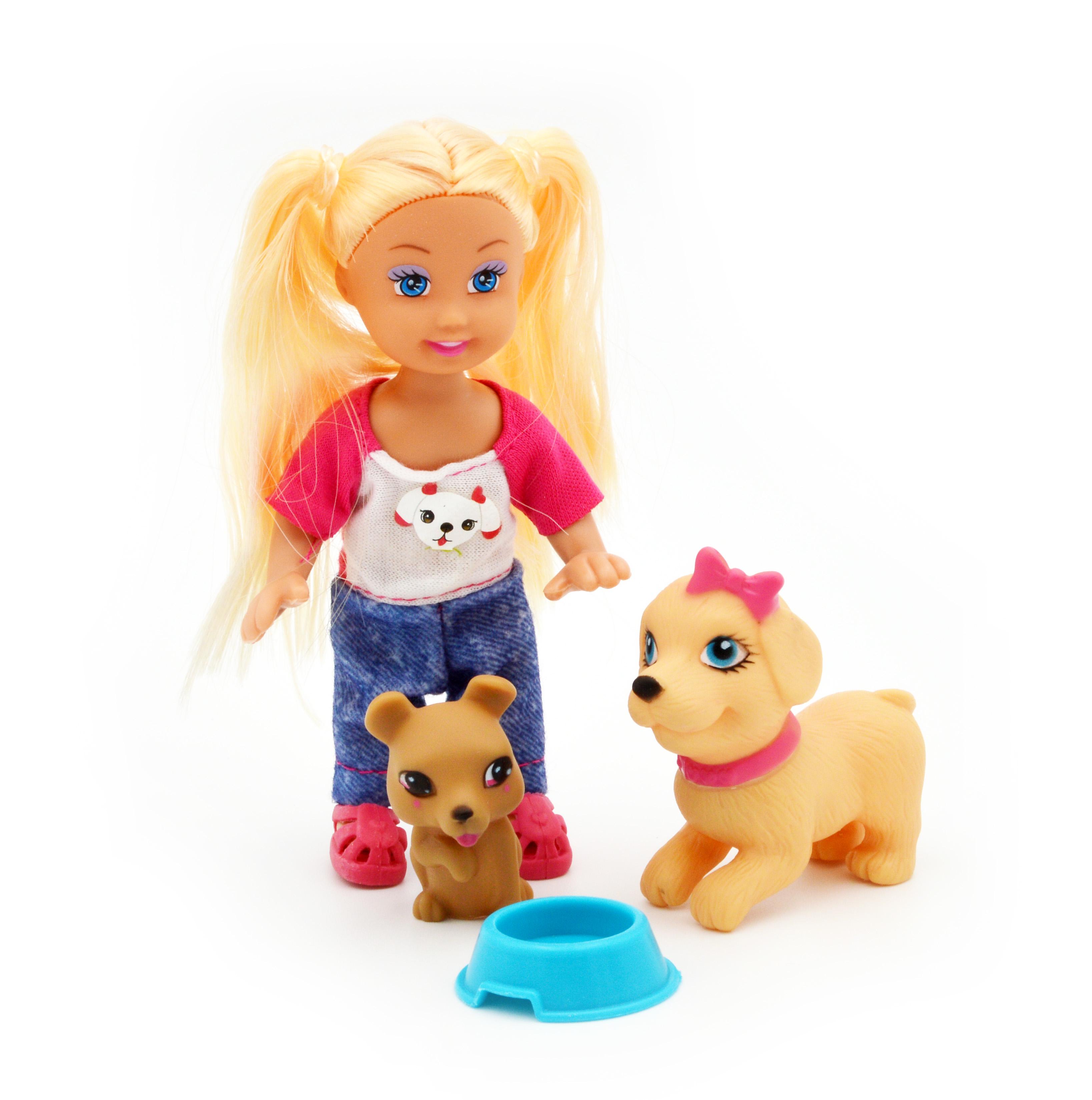 Кукла 899-29 с двумя собачками (899-29)