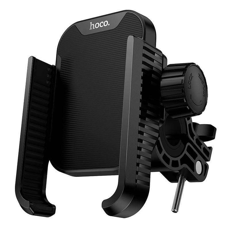 Тримач для смартфону Hoco H91 Milly із затискачем на кермо велосипеда/мотоцикла/дитячої коляски Black (22101)