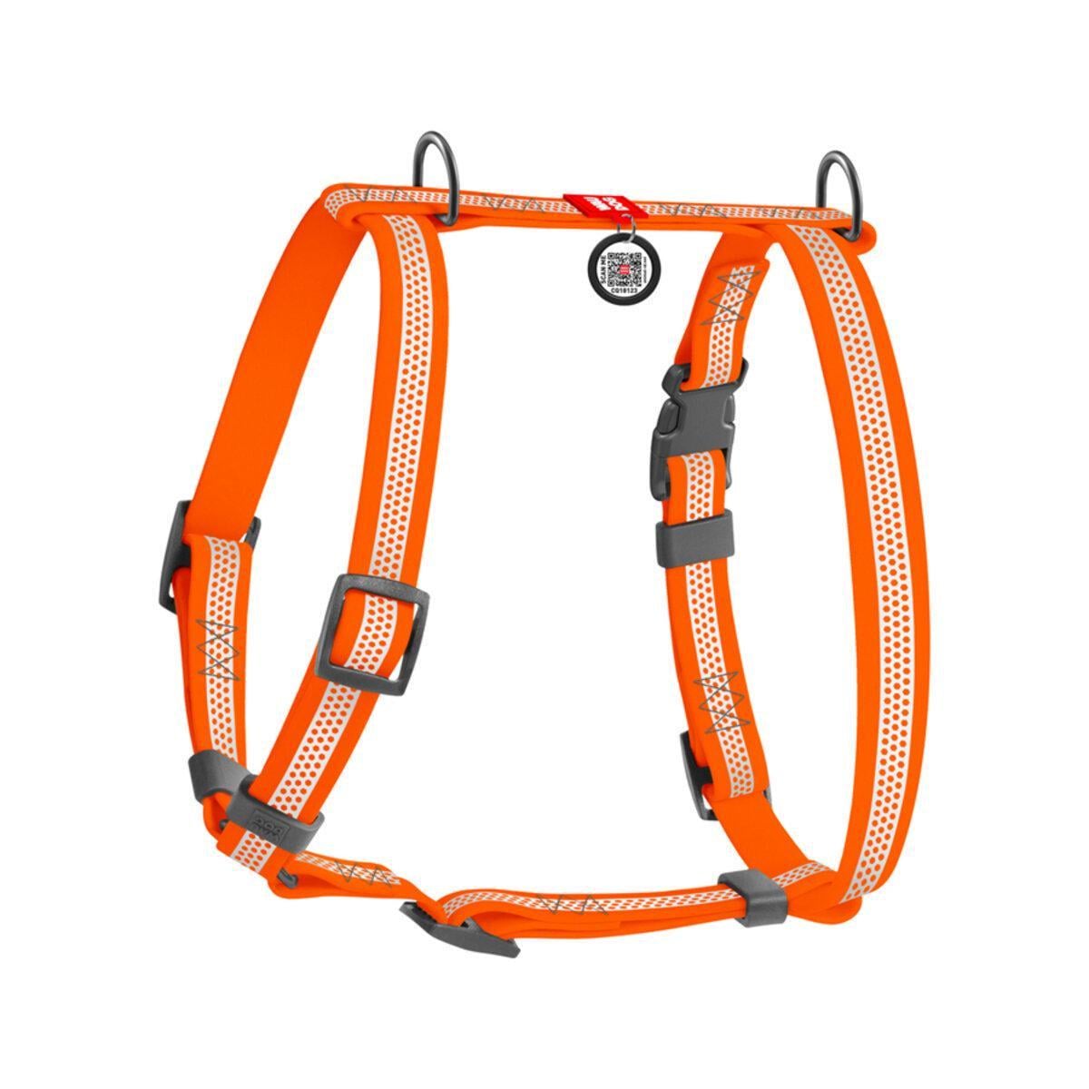 Шлей для собак анатомический Waudog Waterproof с QR-паспортом/светоотражающая L 25 х 50-85 см (26622398)