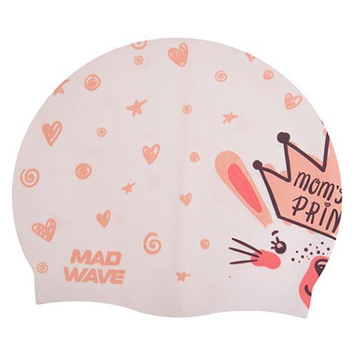 Шапочка для плавания Mad Wave детская Junior Little Bunny M057913 Белый (60444164) Шапочка для плавания Mad Wave детская Junior Little Bunny M057913 Белый (60444164)