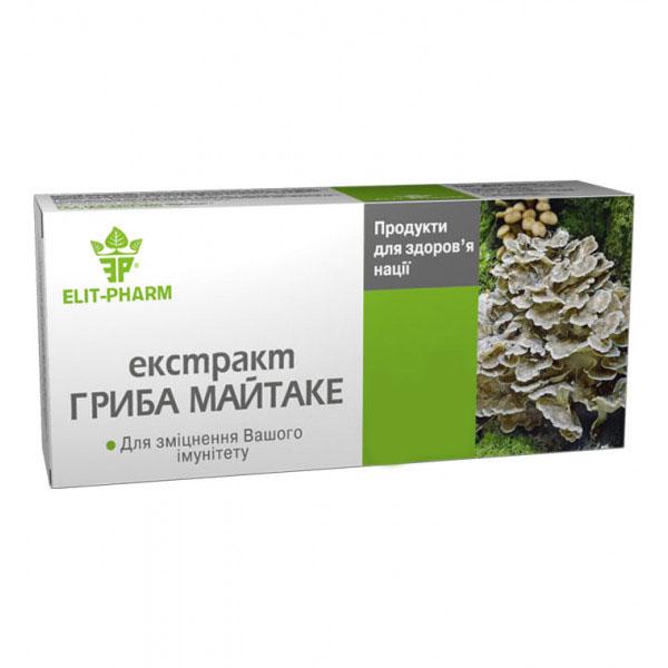 Грибний комплекс Elit-Pharm Екстракт гриба Майтаке 40 табл. (000025351)