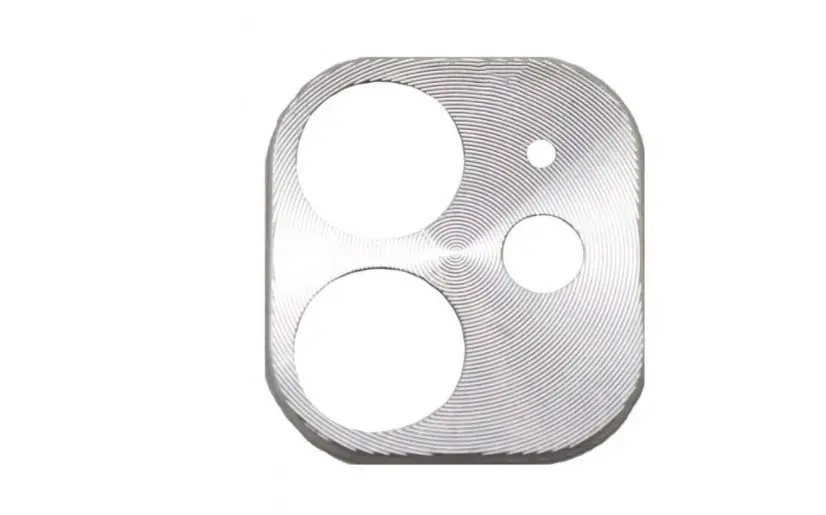Захисна рамка на камеру iPhone 11 Silver