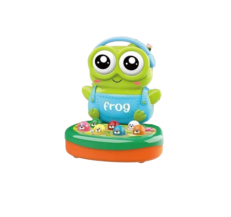 Стучалка игрушечная Frog подсветка/мелодии/звуки животных Multicolor (144878)