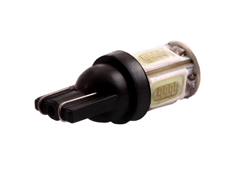 Автомобильная лампа светодиодная LEDUA T10-COB-5side-24chip 12V Синий холодный (949) - фото 3 Автомобильная лампа светодиодная LEDUA T10-COB-5side-24chip 12V Синий холодный (949) - фото 3