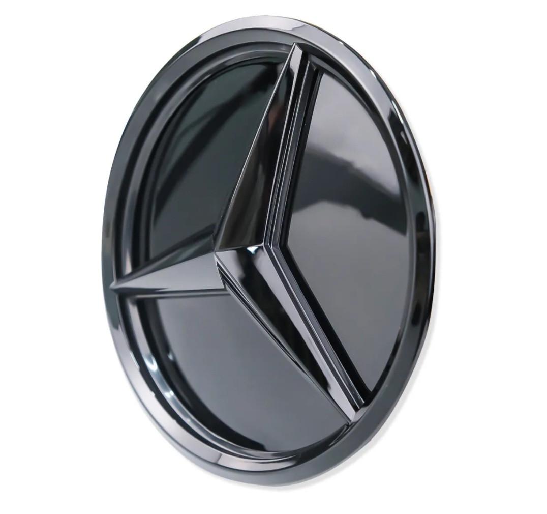 Емблема в решітку радіатора Mercedes-Benz W167 GLC GLE 3D A0008800300 A0008881600 (2353624760)