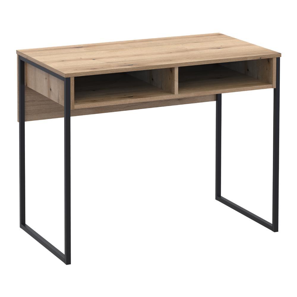 Стол письменный с полкой Doros Барт 100х55х78,1 см. Дуб эвок - фото 2 Стол письменный с полкой Doros Барт 100х55х78,1 см. Дуб эвок - фото 2