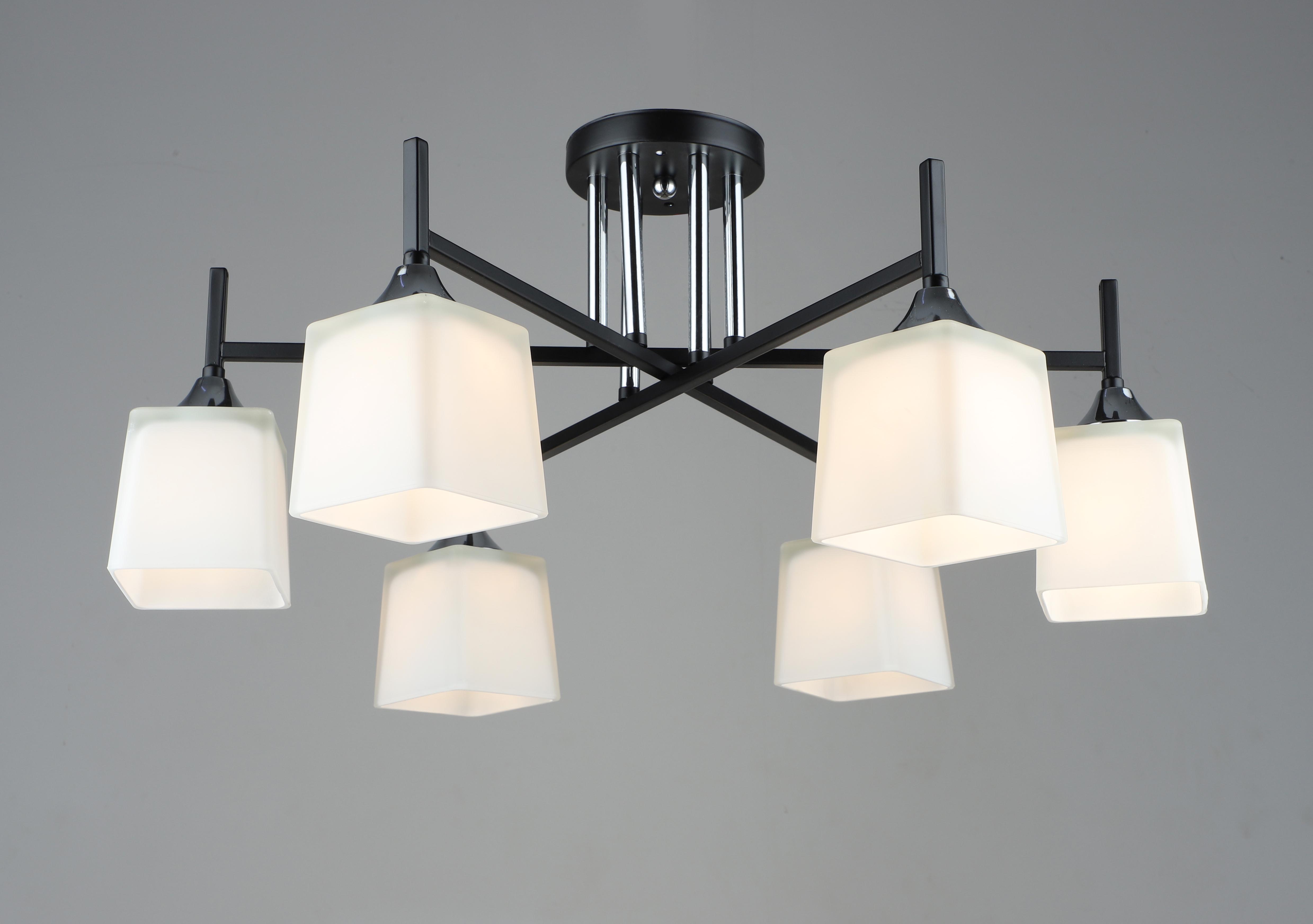 Люстра декоративная Sirius B N5458/6 BK+CH