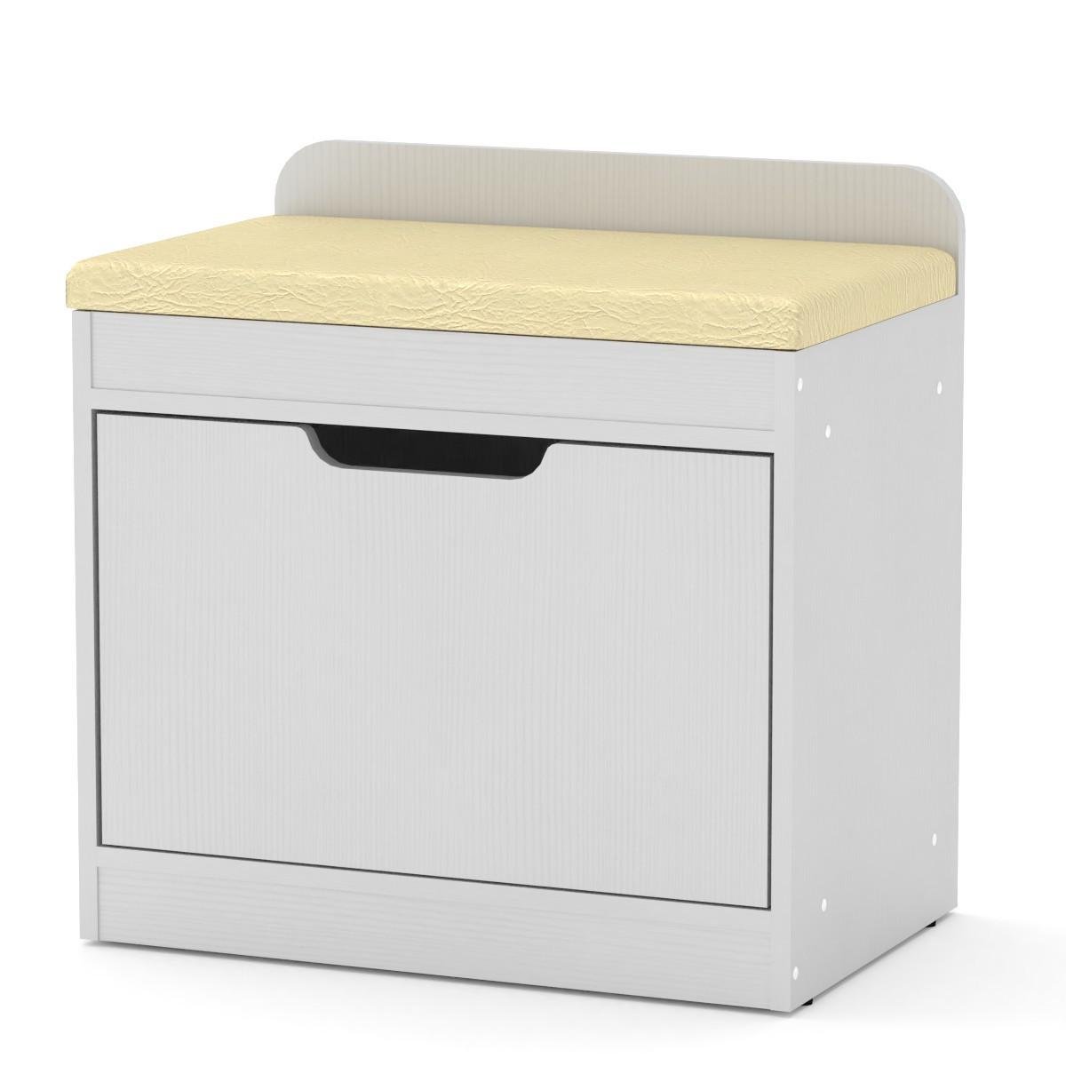 Тумба під взуття Компаніт SC-8 з сидінням 60х38х60 см Німфеа альба (28305042) - фото 1 Тумба під взуття Компаніт SC-8 з сидінням 60х38х60 см Німфеа альба (28305042) - фото 1