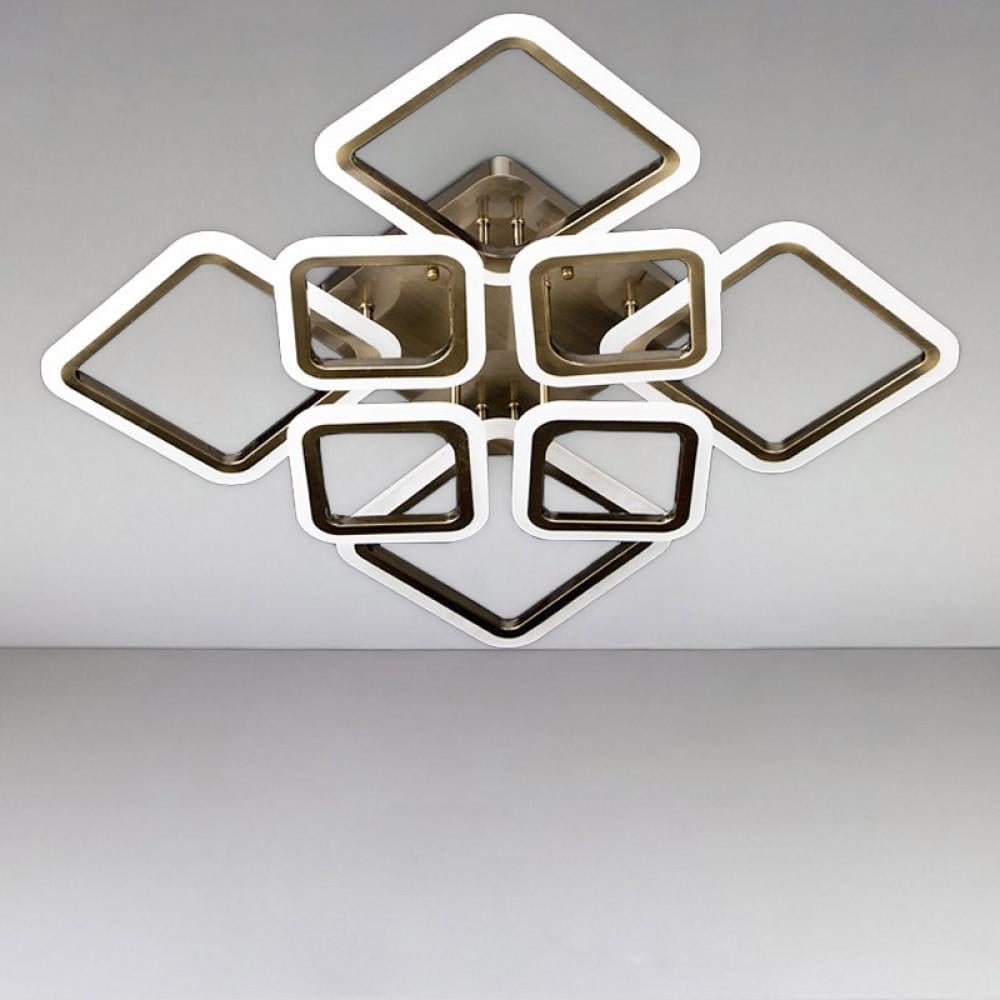 Люстра светодиодная Svet 192W Бронзовый (SL-5331/4+4 AB DIMMER)