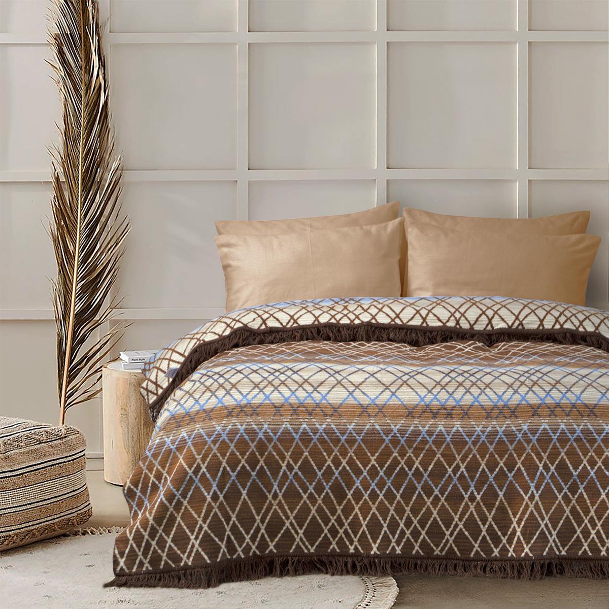 Плед Lotus Vision хлопок 200х220 см Coffee