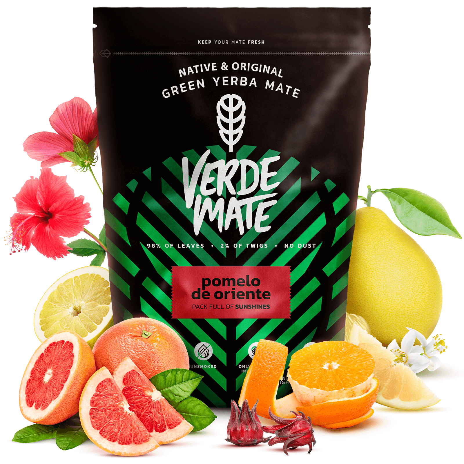 ᐉ Чай Йерба мате Verde Mate Green Pomelo De Oriente 500 г