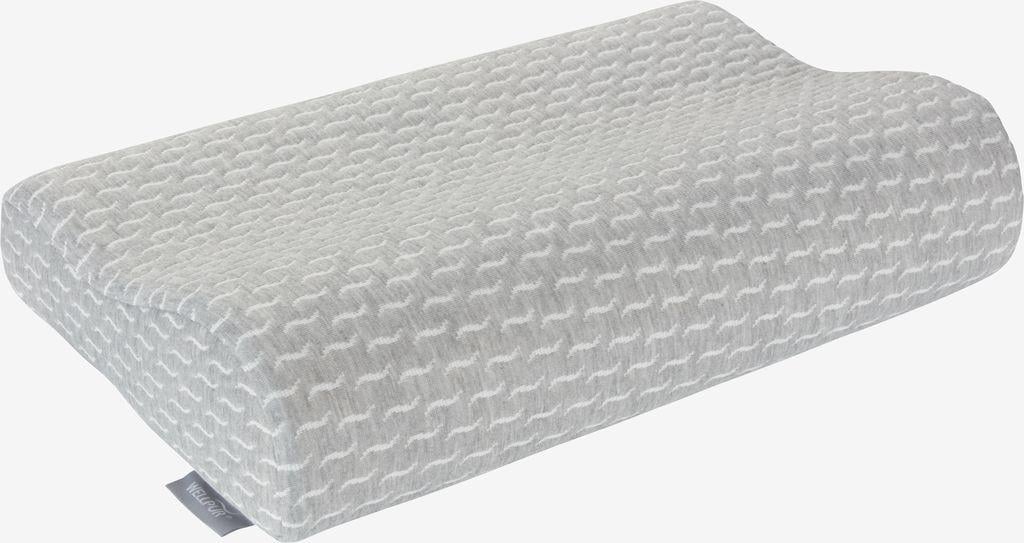 Подушка WELLPUR KVINA 30x50x10/7 см Серый