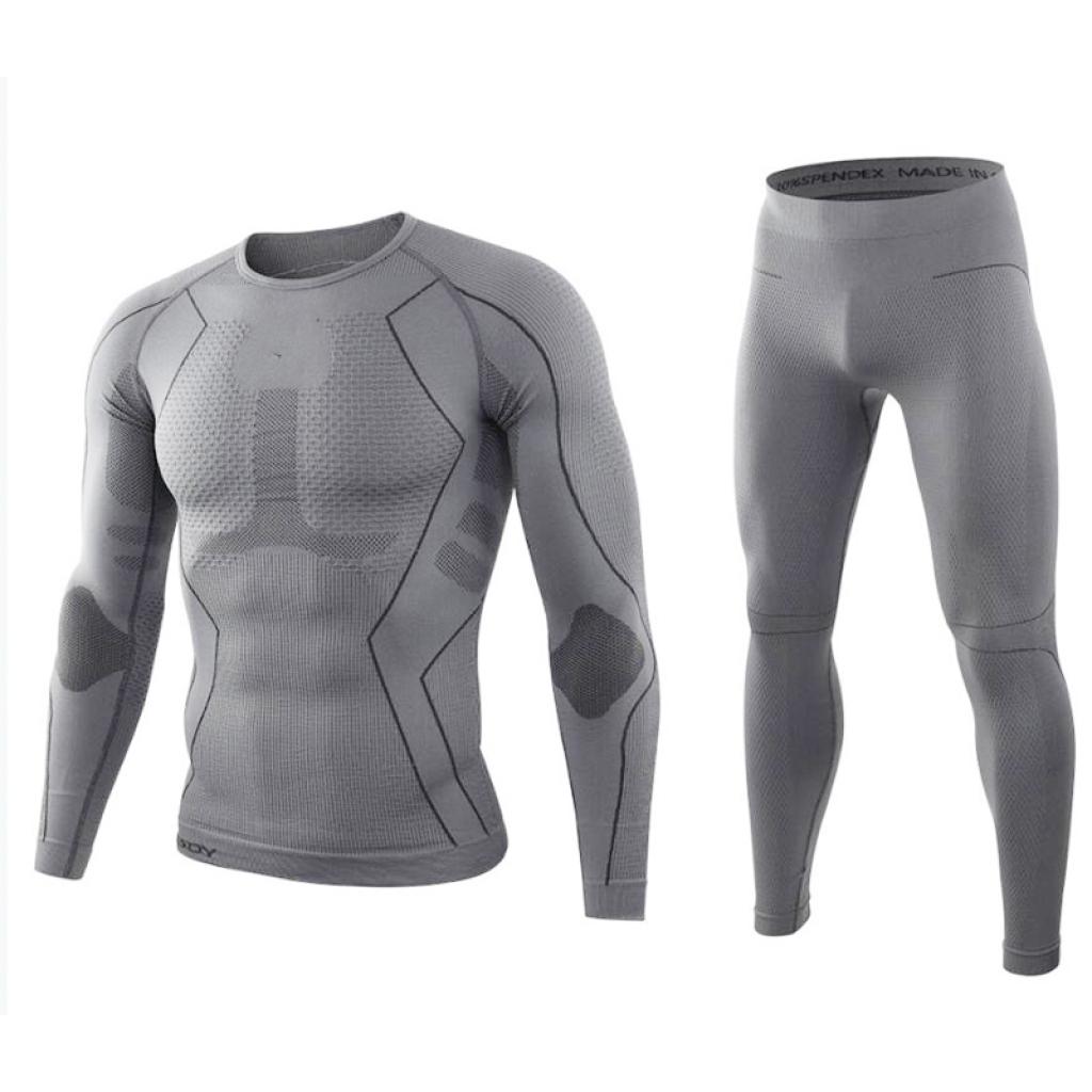 Термобелье мужское Lesko A201 M Grey (1434428)