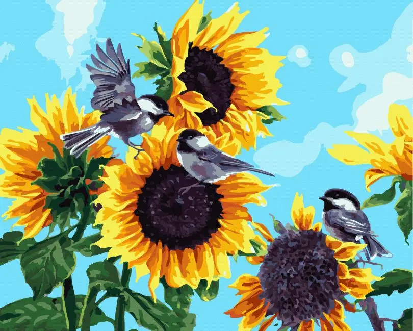 Картина по номерам Brushme Волшебное лето 40x50 см (BRM43215) Картина по номерам Brushme Волшебное лето 40x50 см (BRM43215)