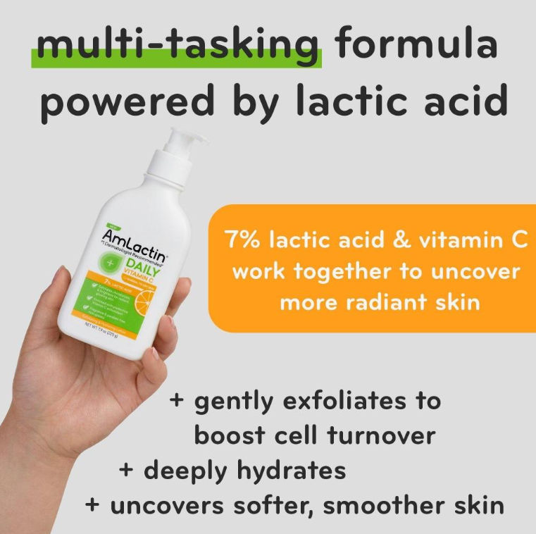 Лосьон для тела с витамином С Aмлactin Daily Vitamin C 225 г - фото 4 Лосьон для тела с витамином С Aмлactin Daily Vitamin C 225 г - фото 4