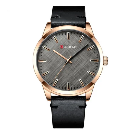 Наручний годинник Curren 8386 Black-Gold-Gray (7279)
