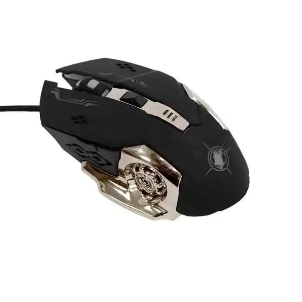 Компьютерная мышка Gaming Mouse X6 проводная с подсветкой Черный