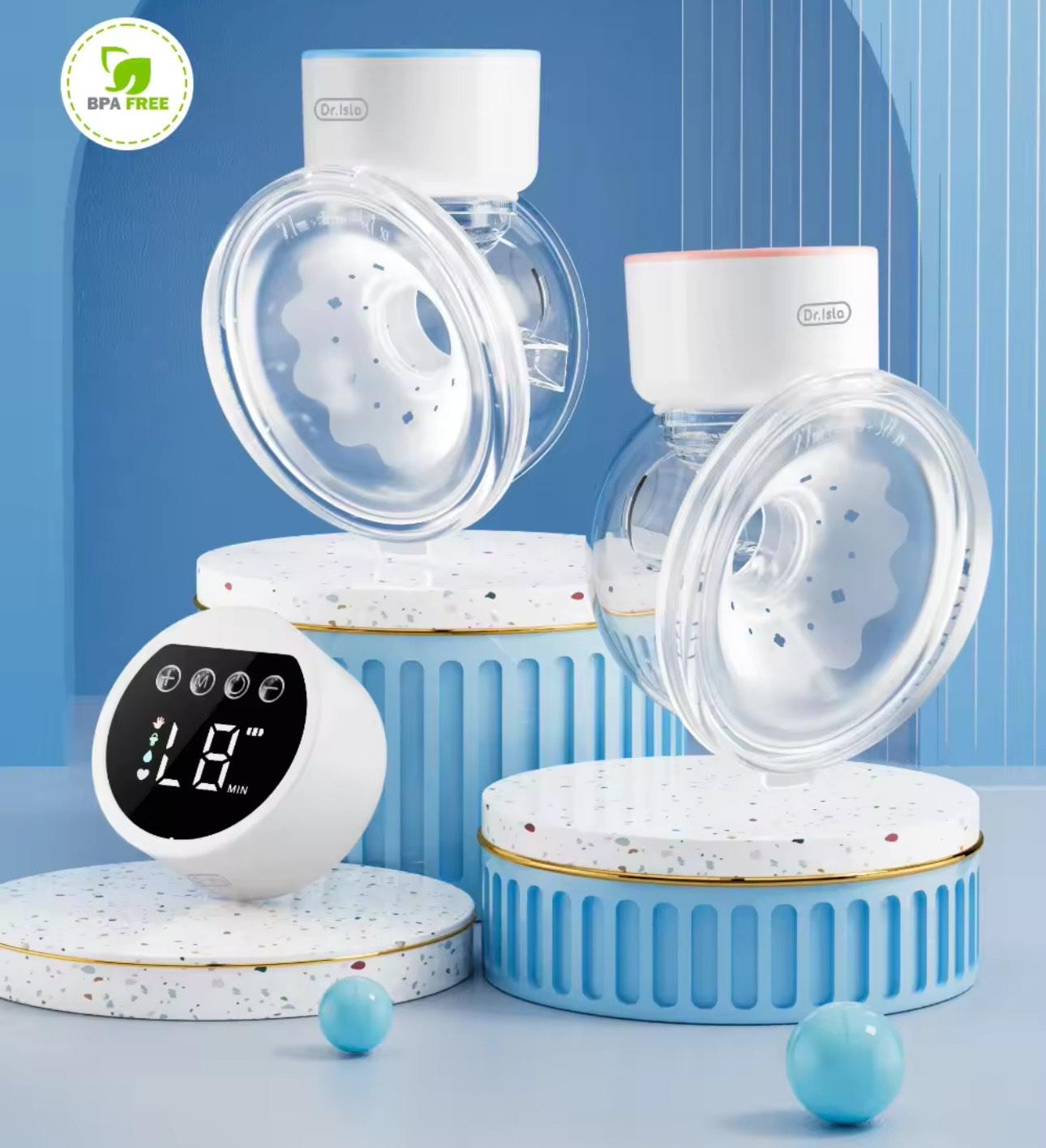 Молоковідсмоктувач електричний Dr. Isla масажу та стимуляцією лактації Рожевий (23649092) - фото 7 Молоковідсмоктувач електричний Dr. Isla масажу та стимуляцією лактації Рожевий (23649092) - фото 7