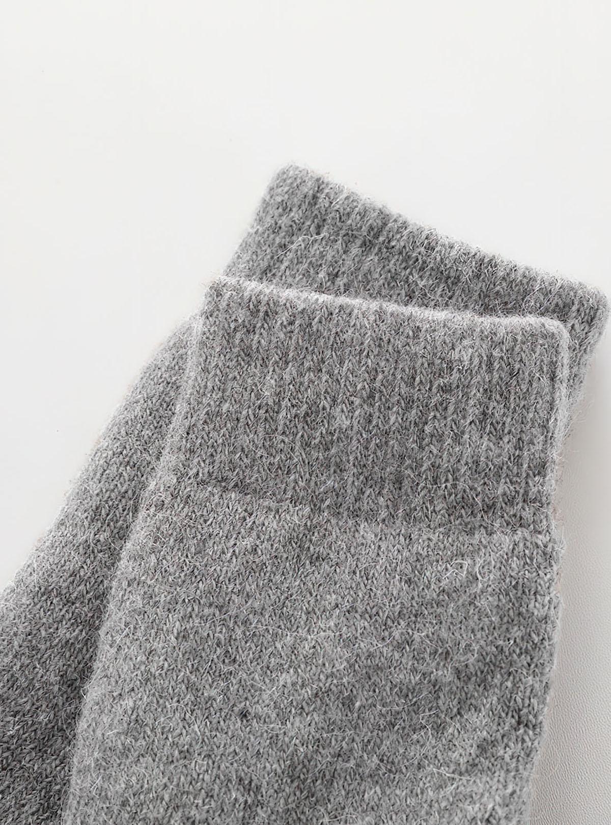 Термоноски мужские из шерсти OnePro Мериноса 8441 р. 38-44 Серый (61622) - фото 11