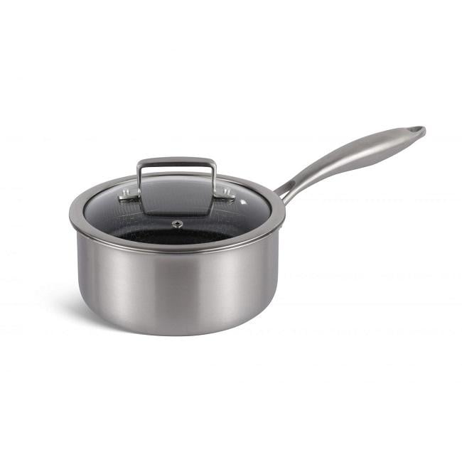 Ковш-сотейник Edenberg EB-17002 нержавеющая сталь с антипригарным тефлоновым покрытием 2,3 л 18x9 см