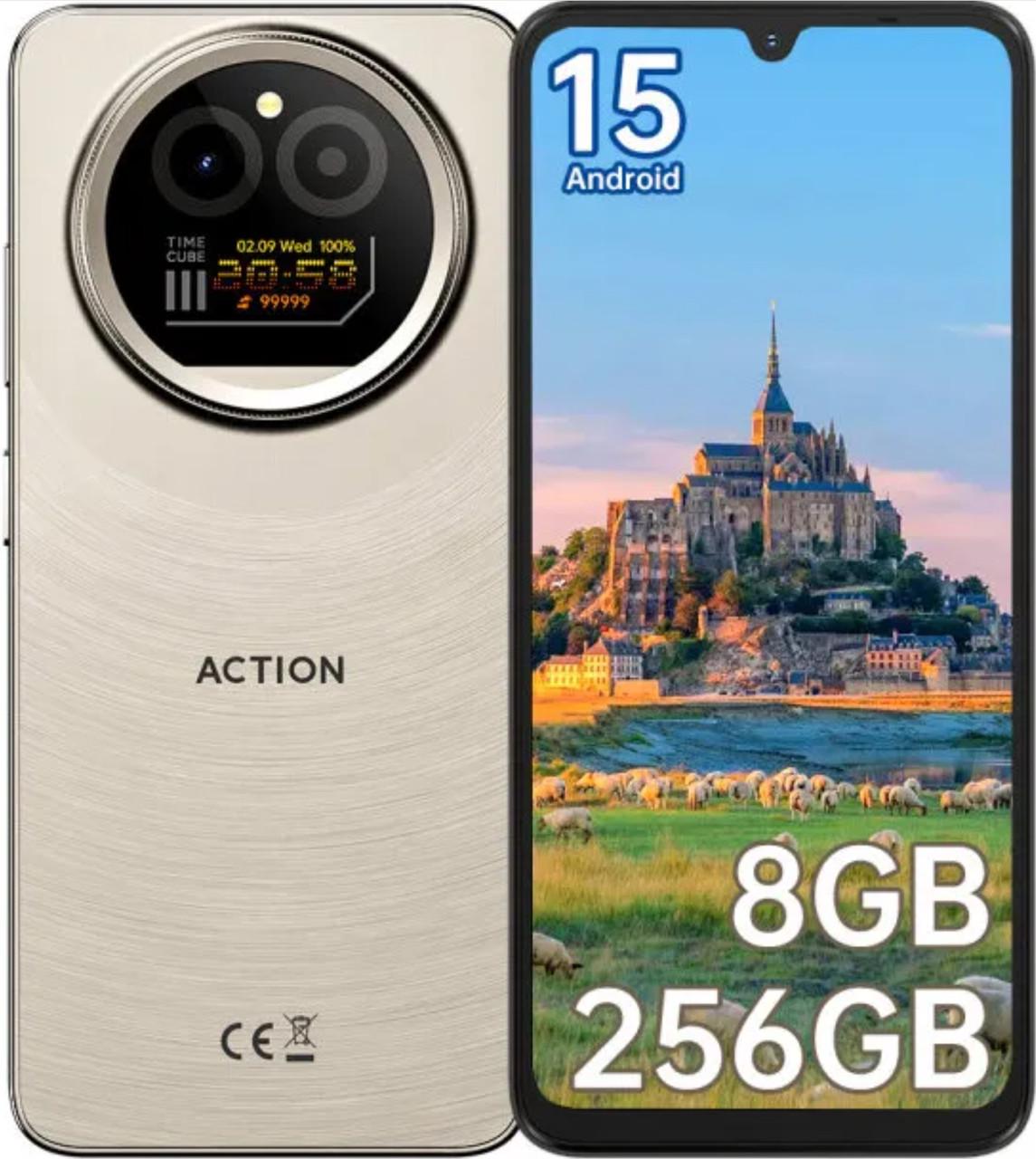 Смартфон Oukitel IIIF150 Action A5Pro 3/256 Гб Global Version Natural Titanium (2792750733) - фото 2 Смартфон Oukitel IIIF150 Action A5Pro 3/256 Гб Global Version Natural Titanium (2792750733) - фото 2