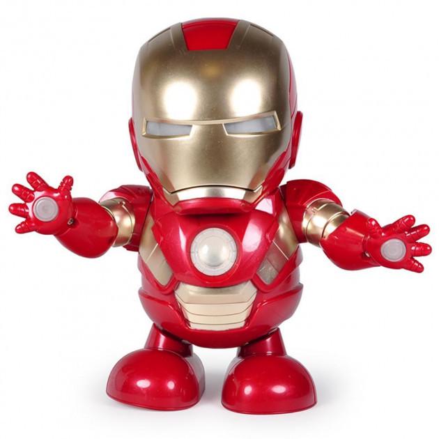 Музичний робот Dance Hero Iron Man танцюючий світиться (47474)