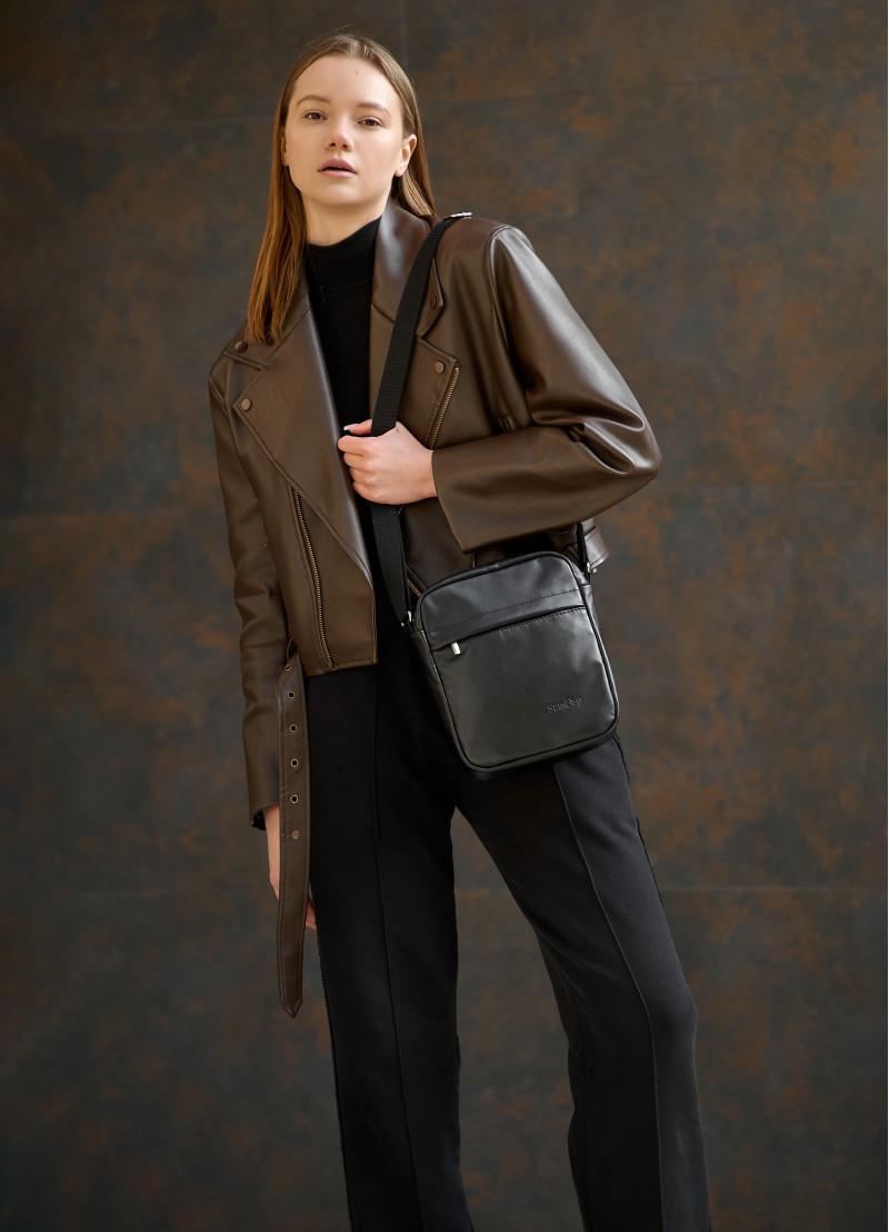Жіноча сумка Sambag Makros Чорний (70230101)