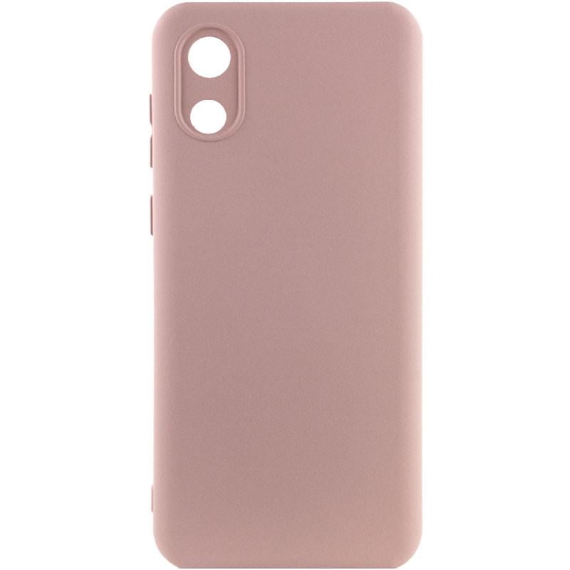 Противоударный чехол Silicone Cover Lakshmi Full Camera (A) для Samsung Galaxy A03 Core Розовый / Pink Sand