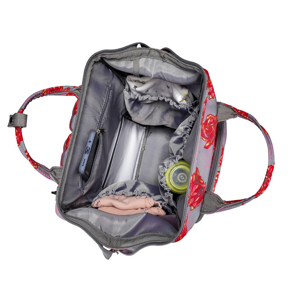 Рюкзак на коляску для мами MARK RYDEN Supermom MR8703 Rose (2412) - фото 6