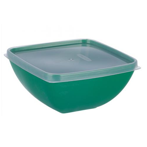 Миска-салатниця Stenson PT-83177 із пластиковою кришкою 500 мл (556634)