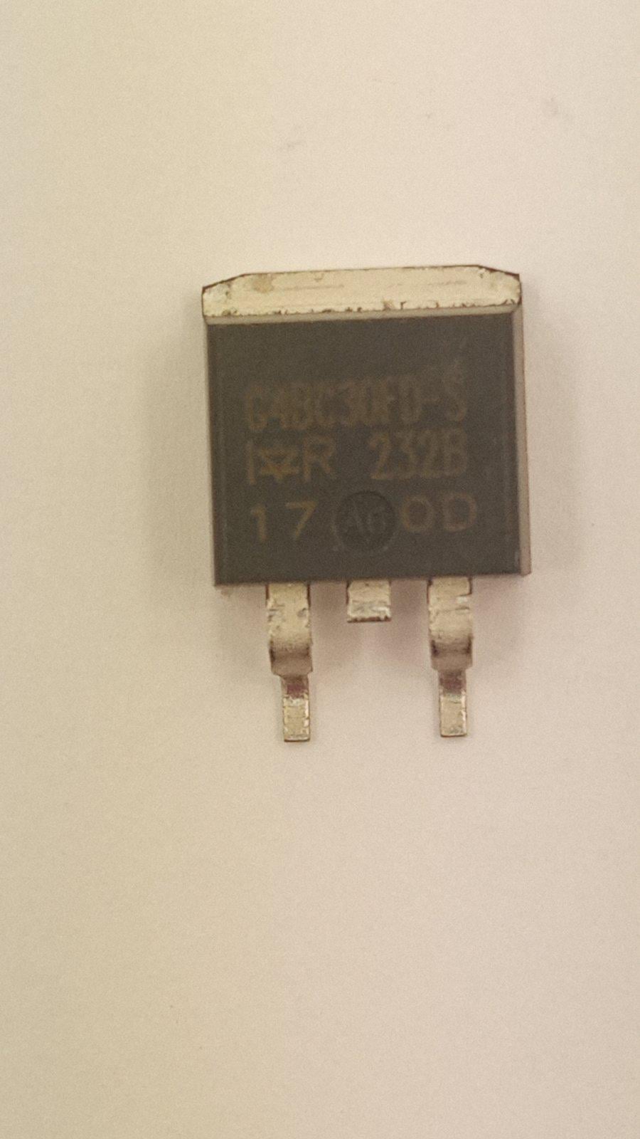 Транзистор IRG4BC30FD-S n-channel 600V/31A/100W/Uce 1.59V D2-Pak (12835)