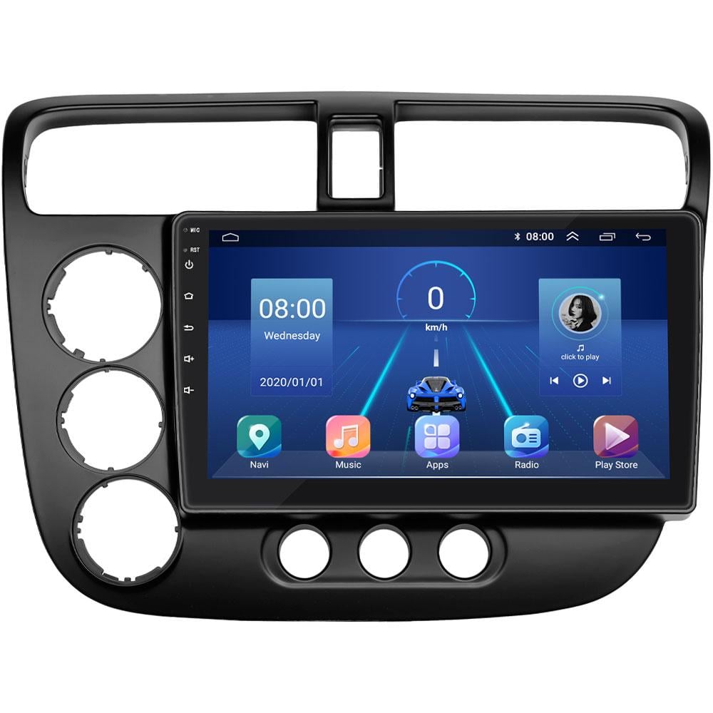 Автомагнитола штатная Lesko Top для Honda Civic VII 2000-2003 г. 4G/Wi-Fi/GPS 4/64 GB 9" (10903-60169) Автомагнитола штатная Lesko Top для Honda Civic VII 2000-2003 г. 4G/Wi-Fi/GPS 4/64 GB 9" (10903-60169)