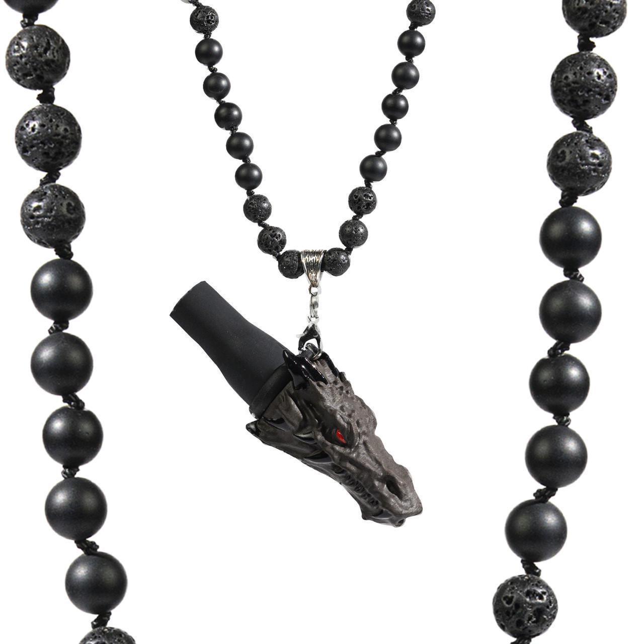 Мундштук персональный LAVART Demon Line Dragon Black
