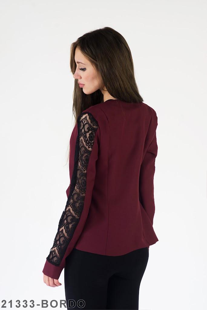 Пиджак женский Podium Darline 21333-BORDO XL Бордовый - фото 2