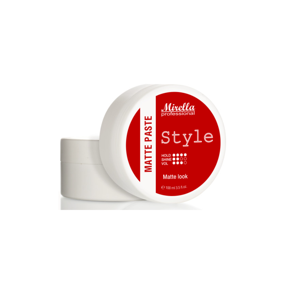 Паста матова моделююча для укладання волосся Mirella Professional Style Matte Paste 100 мл