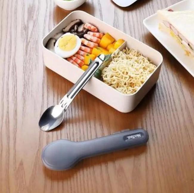 Набор ложка-вилка NexTool Outdoor Stainless Steel Fork Gray (101048) - фото 6 Набор ложка-вилка NexTool Outdoor Stainless Steel Fork Gray (101048) - фото 6