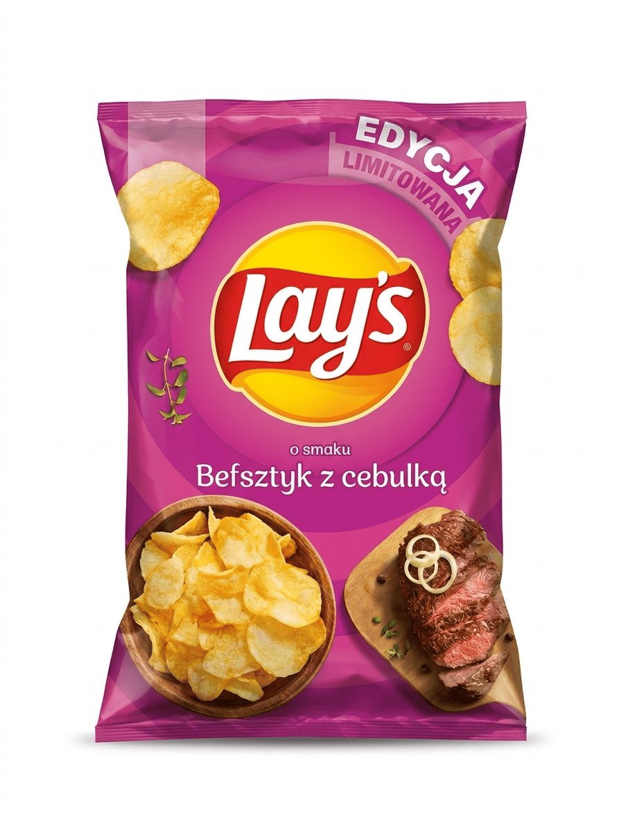 Чипси Lay's Befsztyk z Cebulka 130 г (3048344931) Чипси Lay's Befsztyk z Cebulka 130 г (3048344931)