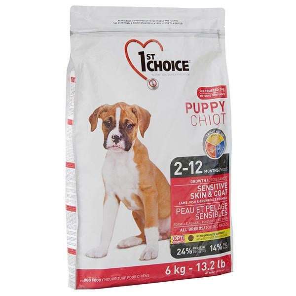 Корм сухой 1st Choice с ягненка и океанической рыбы для щенков всех пород 14 кг (65672217149)