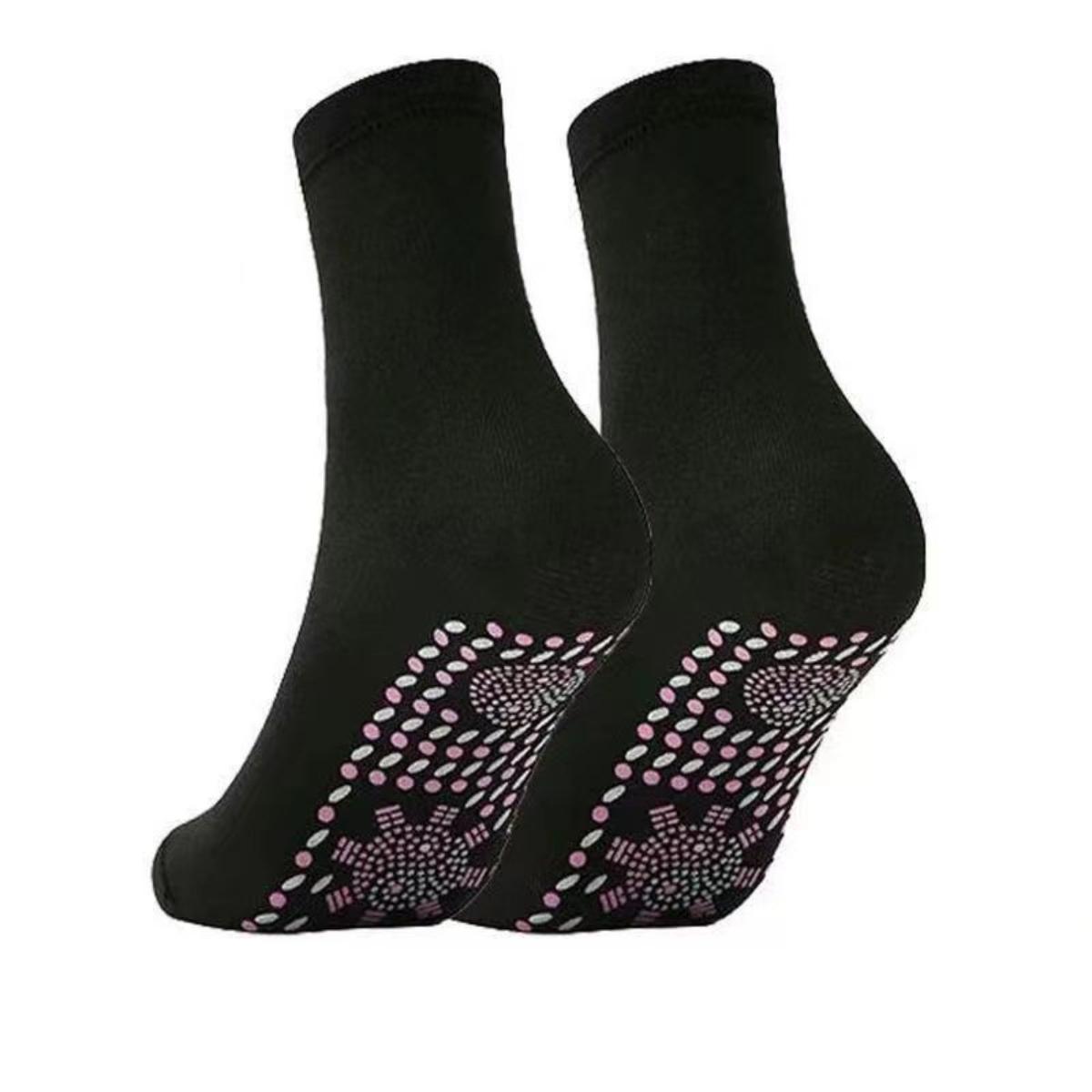 Носки турмалиновые с массажной подошвой EverHeat универсальные р. 37-42 Черный (2764)