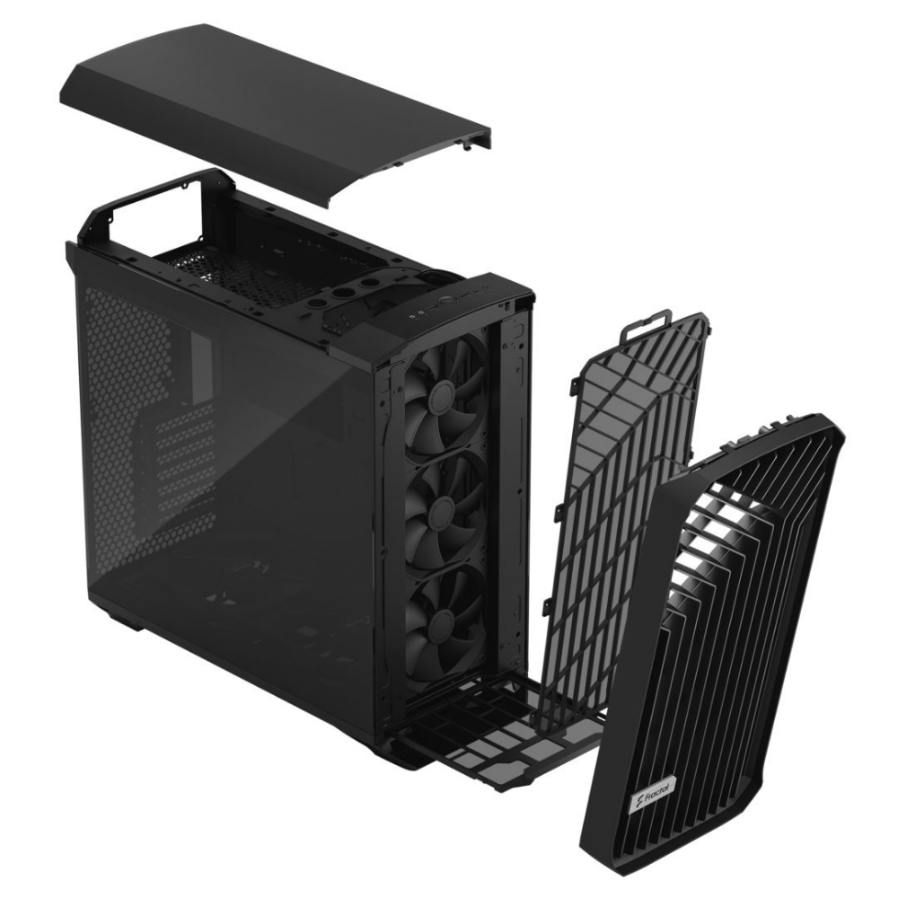 Корпус для компьютера Fractal Design Torrent TG Dark Tint Black (FD-C-TOR1A-06) - фото 5