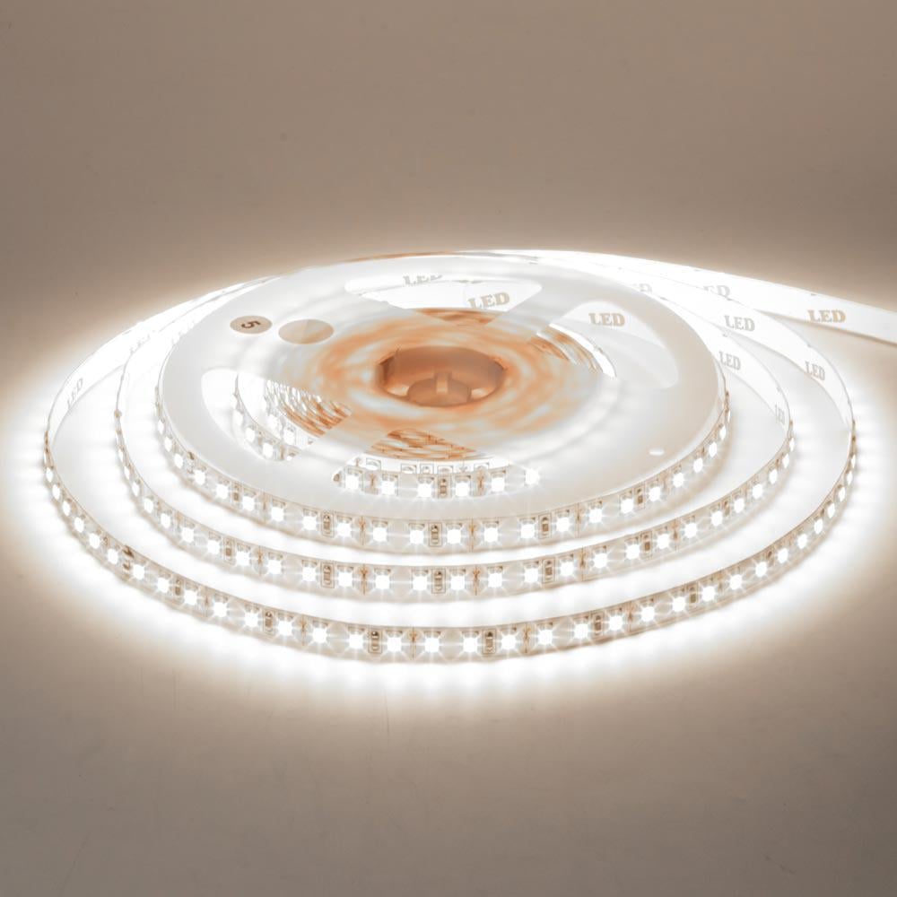 Светодиодная линейка AVT 12V NeW SMD3528 120LED/м IP20 5 м Белый нейтральный (1018467)