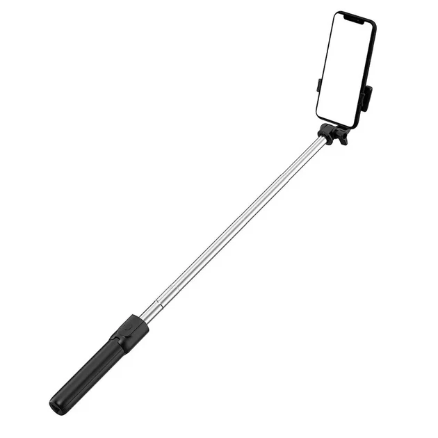 Селфі палиця для телефона Selfie Stick R1 з Bluetooth пультом Чорний - фото 2