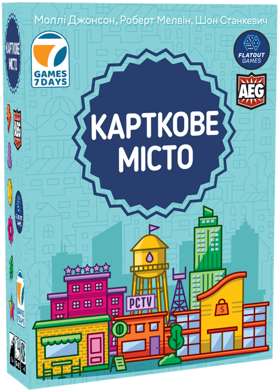 Настільна гра "Карткове місто Point City" (17412) Настільна гра "Карткове місто Point City" (17412)