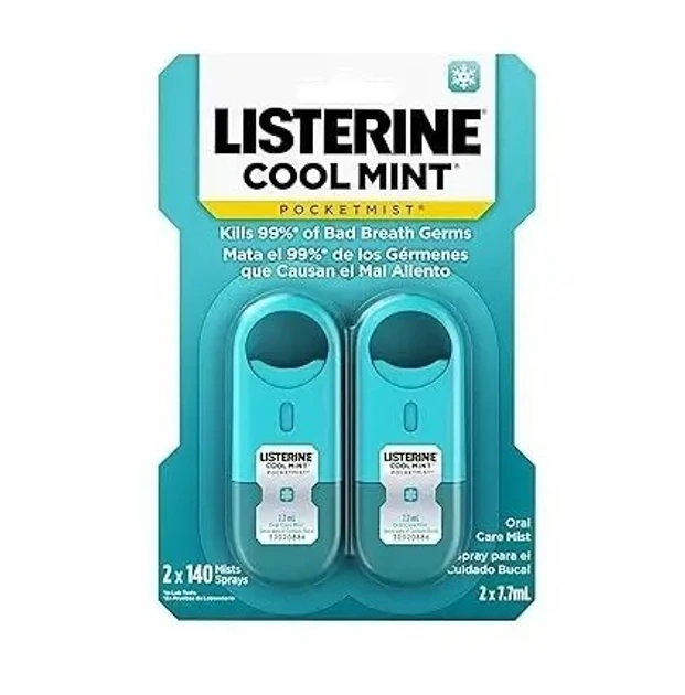 Освіжувач дихання Listerine Cool Mint Pocketmist 7,7 мл 2 шт.