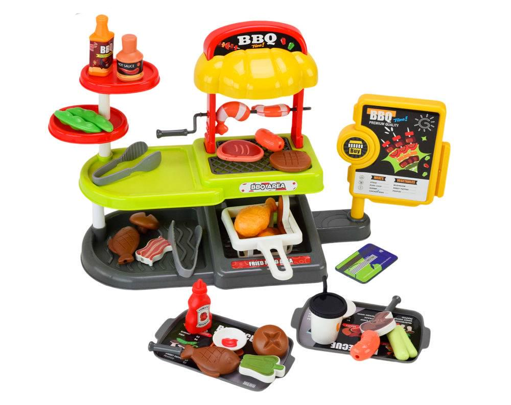 Детский игровой набор Star Toys 668-144 BBQ Shop гриль/продукты (46660)