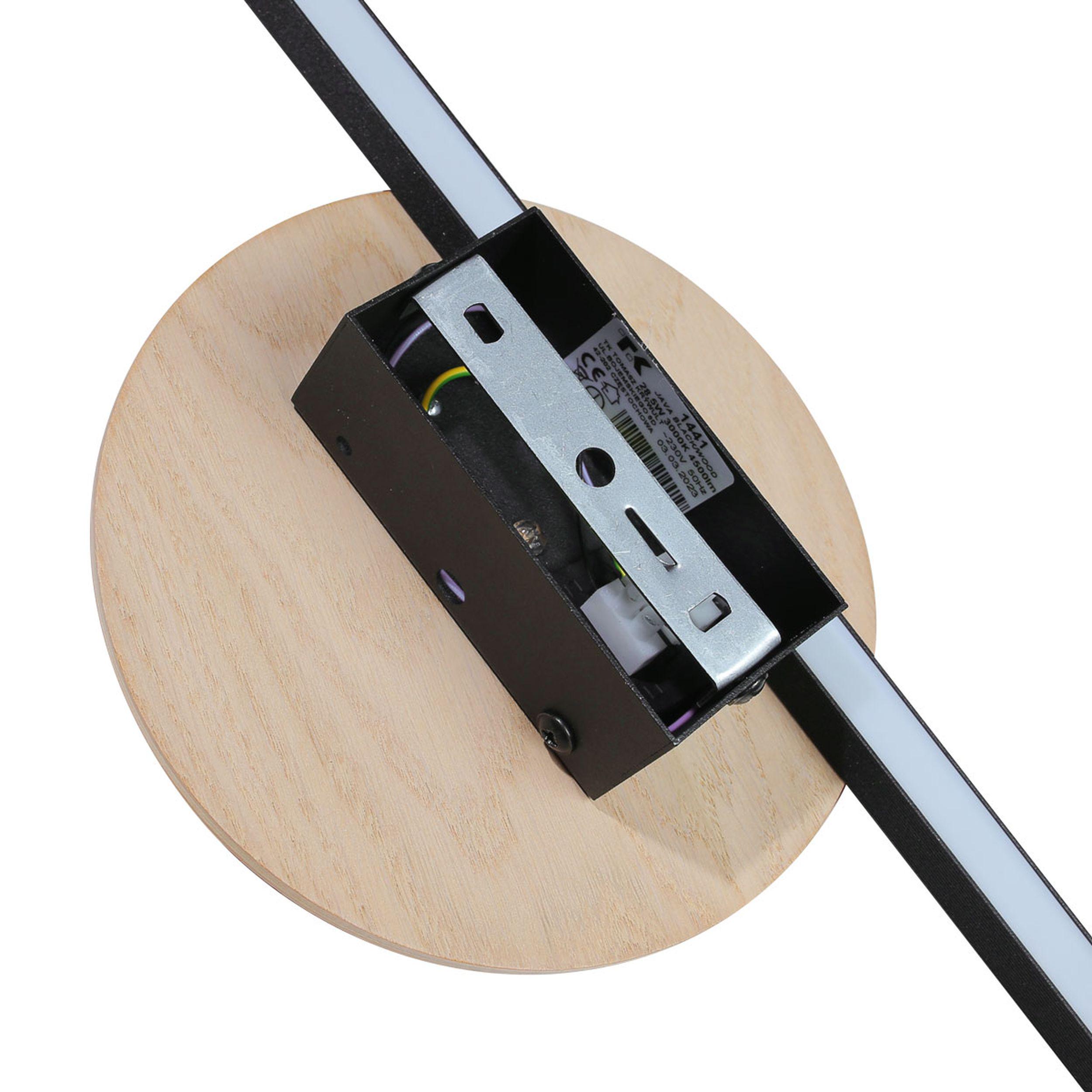 Бра TK Lighting JAVA II 1 Black/Wood (TK_1441) - фото 6 Бра TK Lighting JAVA II 1 Black/Wood (TK_1441) - фото 6