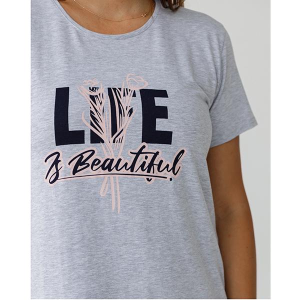 Туніка жіноча малюнок 3XL (10151) - фото 4