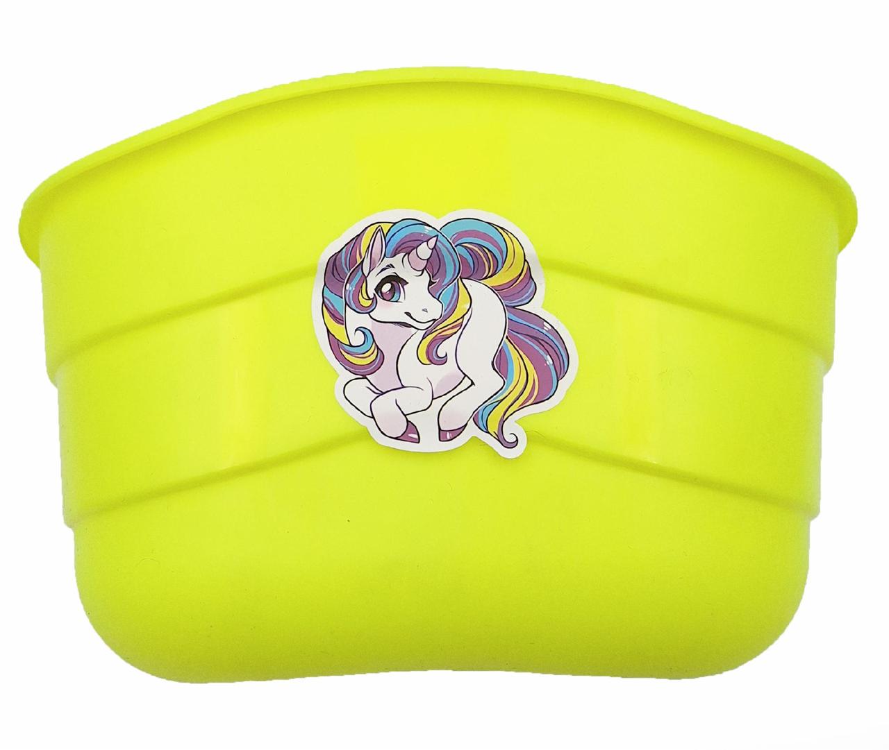 Кошик на дитячий велосипед/самокат 19 мм Жовтий (G0001196) - фото 2 Кошик на дитячий велосипед/самокат 19 мм Жовтий (G0001196) - фото 2